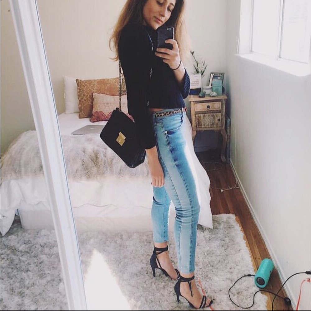 Schutz Black Tie Heels